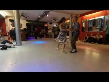 TANGO dancing : A performance  in Cuartito Azul Rotterdam. Music by TangoZZs&More