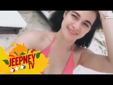 Jeepney TV: Trending Bea Alonzo in pink swimsuit