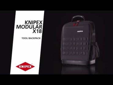 Revolutionise the way you transport tools with the KNIPEX Modular X18 00 21 50 LE knipex toolbag