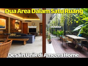 Rumah ini Layoutnya Unik dan Keren! Inspirahoms: Ameera Home