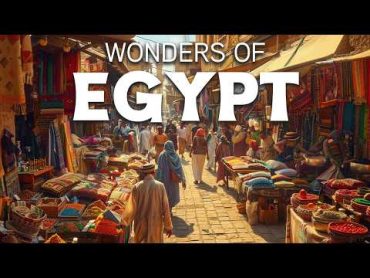 Wonders of Egypt  The Most Amazing Places in Egypt  Travel Video 4K