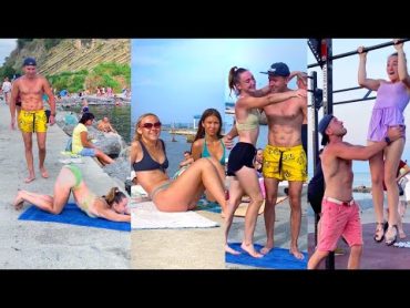 CRAZY PRANKS On The Beach ! 😅 (prt.4)