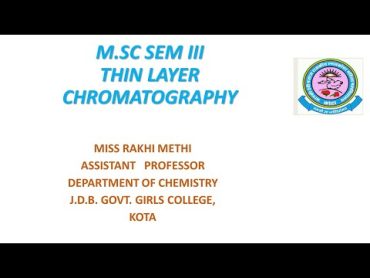 MS. RAKHII METHI, M. SC. SEM3, PaperIII