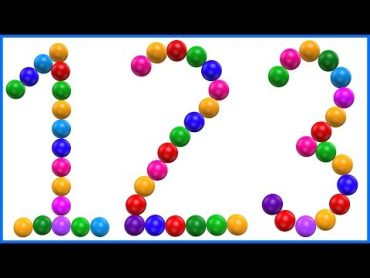 Numbers Song  123 Number Song  Learn Numbers 1 To 10  Kids Songs  Number Learning Cartoon Video