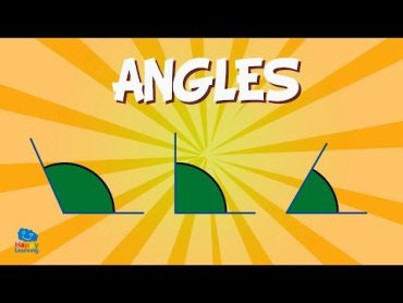 Angles: measuring angles and their names!  Educational Videos for Kids