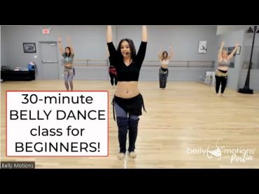 30minute Beginner Belly Dance Class with Portia!