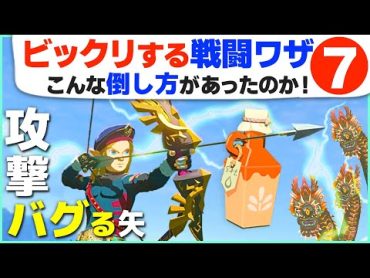 [ティアキン] 成功したらカッコいい！驚きの戦闘テクニック７ [ゼルダの伝説 ティアーズ オブ ザ キングダム]