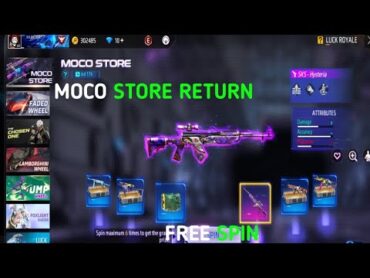 Moco Store Return Event  Free Spin & Rare SKS Hysteria Skin Unlocked!