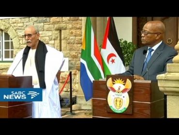 President Zuma hosts President Brahim Ghali