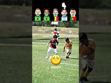 Ronaldo Jr VS Neymar Jr VS Messi Jr VS Marcelo VS De Bruyne  Mini Football Stars