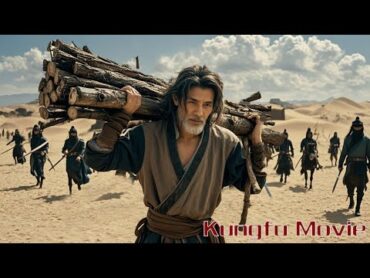 Kung Fu Movie! Bandits ambush a woodcutter,not knowing he’s a kung fu master who takes on a hundred!