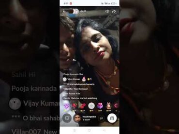 Husband Wife Love Romance  Tango Live Desi Couple  Desi Couple Romance  Presicope Live tango