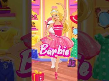 Cute Barbie Ballerina Makeover My Talking Angela 2