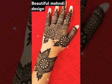 Beautiful mehndi design Arabi design