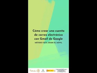 Tutorial  Crear una cuenta de correo electrónico