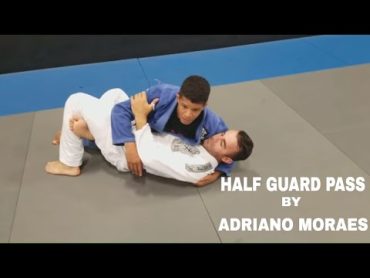 Half Guard Pass by Adriano Moraes ONE Championship fighter  Jiu Jitsu Studies