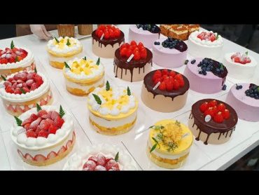 Satisfying Cake Making Video    5 Kinds of Cakes  Korean Food [ASMR]