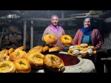 Samsa in Tandoor in Azerbaijani! An Old Recipe For Cooking