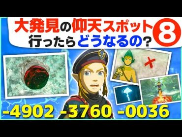 [ティアキン] こんな場所あったのかｗ変すぎる仰天スポット８選 [ゼルダの伝説 ティアーズ オブ ザ キングダム]