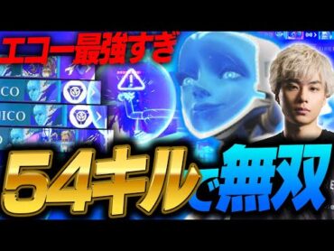 隠れOPヒーロー『エコー』で衝撃の54キルを叩き出すNico【オーバーウォッチ2 / OW2】