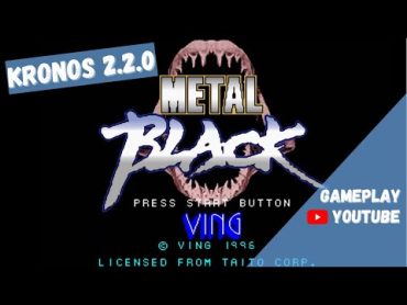 Metal Black (Japan) (Gameplay) (Sega Saturn Emulator)