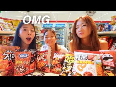 TRYING AND RATING EVERY SPICY CHIP!!