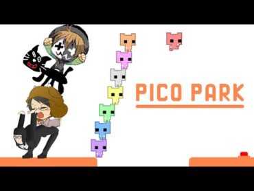 【4人実況】絶対に協力しない男たちの協力パズル『PICO PARK』