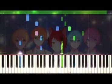 シルベボシ〜ヨアケイロ/すとぷり【ピアノ楽譜】