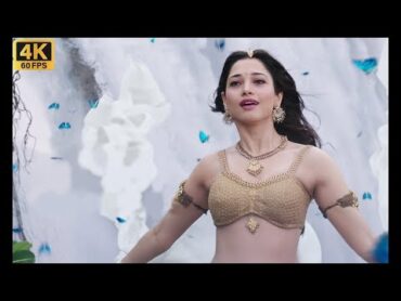 Dhivara Full Video Song 4k 60fps  Bahubali1 2015  Prabhas  Tamannah Bhatia  M.M. Kreem