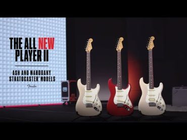 Exploring the Player II Ash and Mahogany Stratocaster Models  Player II Series  Fender