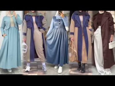 موضة شتاء 2025 للمحجبات موديلات تنسيقات للشتاء أنيقة hijab fashion2025/hijab style/hijab turkish