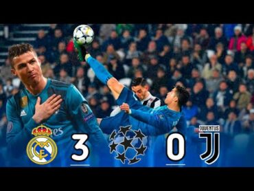 Real Madrid 30 Juventus UCL 2018 Mad match Extended Highlights Goals Cristiano Ronaldo 💥