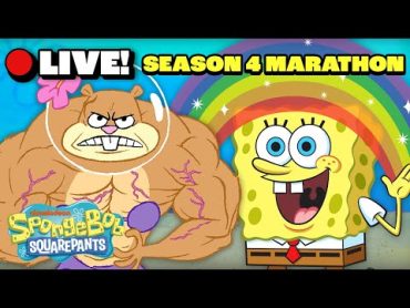 🔴LIVE: SpongeBob  Season 4 Marathon  @SpongeBobOfficial