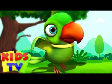 Main Tota Hare Rang Ka  मैं तोता मैं तोता  Hindi Kids Rhymes By Kids TV