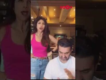 Shilpa Shetty HILARIOUSLY trolls husband Raj Kundra as she serves him &39;Aloo Ke Parathe&39;  shorts