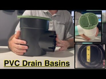 PVC Surface Drains  Catch Basins  Yard Drainage Education