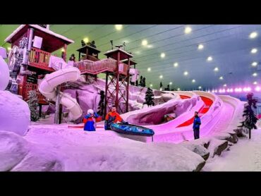 سكي ايجيبت في مول مصر  Ski Egypt at Mall of Egypt 😍 جولة تفصيلية في مدينة الثلج ☃️❄️🏂🐧