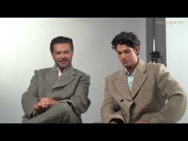 Lebanese icon Ragheb Alama and son come together for the cover of Vogue man Arabia fall winter 2024