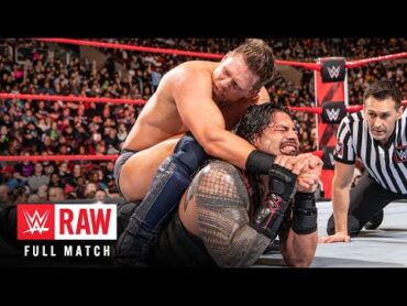 FULL MATCH  The Miz vs. Roman Reigns — Intercontinental Title Match: Raw, Jan. 29, 2018