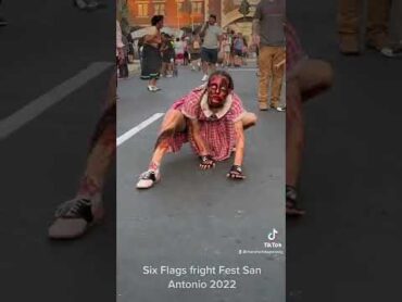 SixFlags fright fest San Antonio shorts fyp subscribe viral trending @SixFlagsFiestaTexas