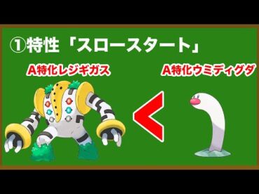 無能ポケモン「レジギガス」がいかに無能なのかを解説する