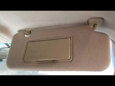 حل مشكلة ارتخاء حاجب الشمس في السيارة  fix Sun Visor murano Nissan