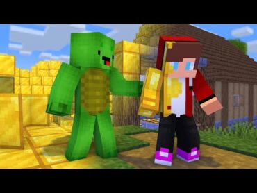 MAIZEN : Ability to Make Gold  Minecraft Animation JJ & Mikey