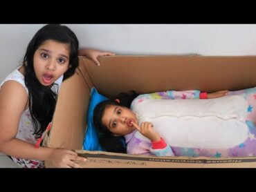 أختي الصغيرة اختبئت في الصندوق !!! My little sister hiding in the box‏