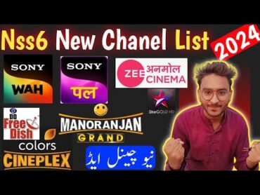 Nss6 New Channels Update 2024  DD Free Dish New Update  95e new chanel add  Nss6 Dish Setting