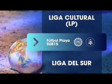 FÚTBOL PLAYA  TORNEO DE SELECCIONES DE LIGAS  SUB15  F3  LIGA CULTURAL (LP) vs LIGA FORMOSEÑA