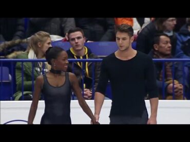 Vanessa JAMES e Morgan CIPRES Campionati Europei pattinaggio 2017 Ostrava Repubblica Ceca