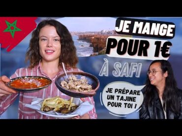 JE MANGE POUR 1€ À SAFI au MAROC 🇲🇦