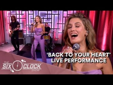 Delta Goodrem performs her new single &39;Back To Your Heart&39;  TSOCS