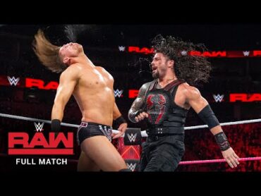 FULL MATCH  The Miz vs. Roman Reigns – Intercontinental Title Match: Raw, October 2, 2017